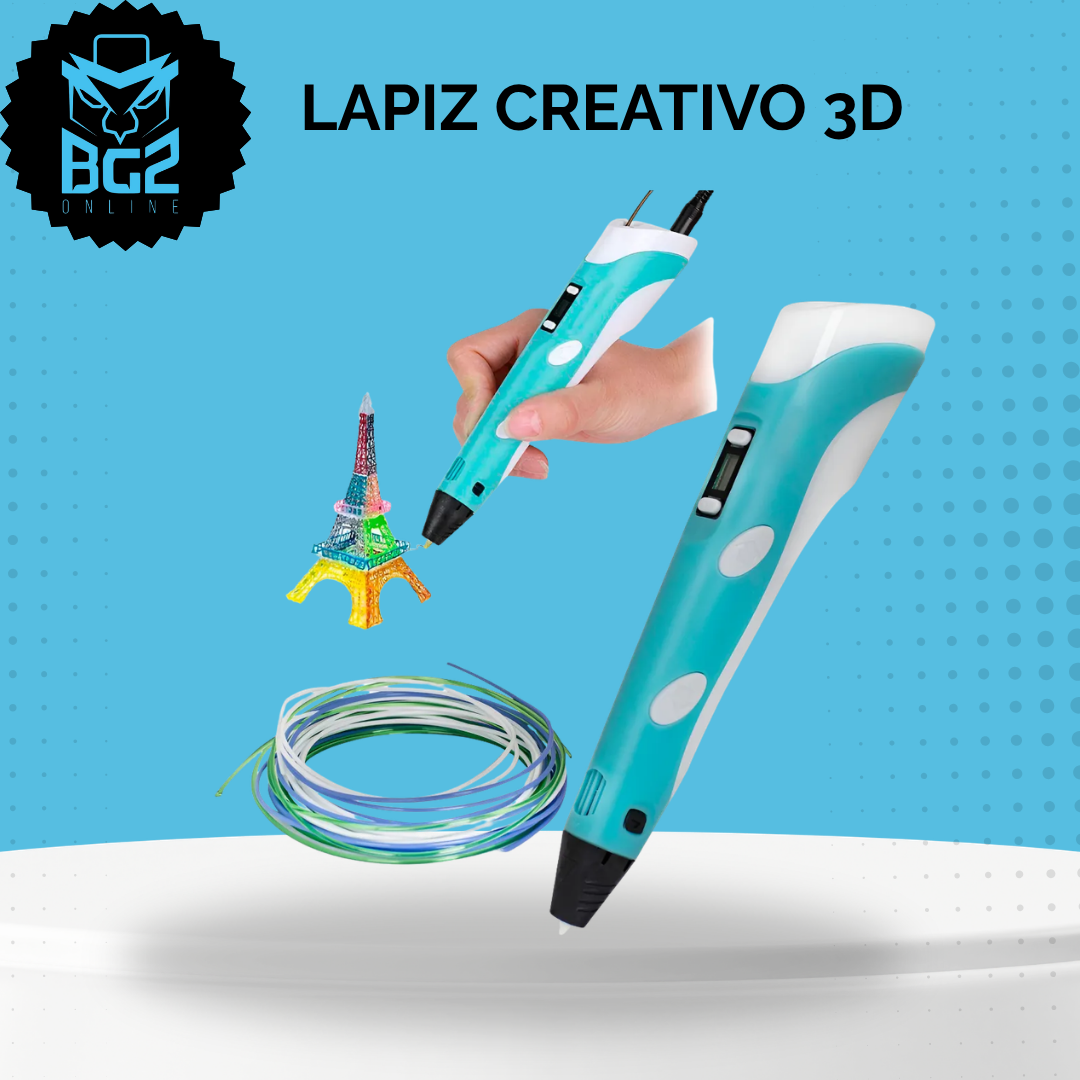 LAPIZ CREATIVO 3D